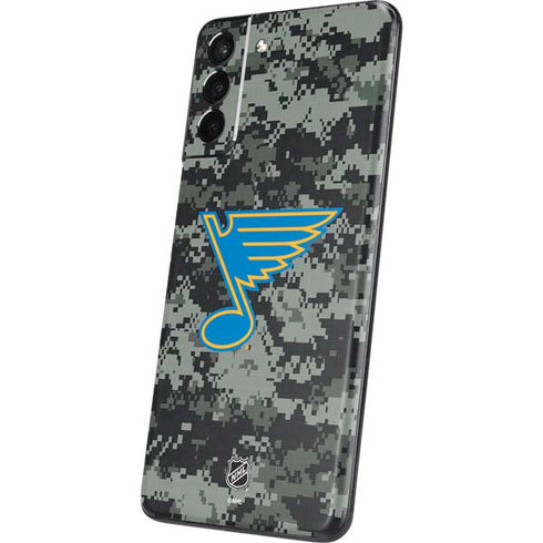 NHL St. Louis Blues Camo Galaxy S21 Plus 5G Skin